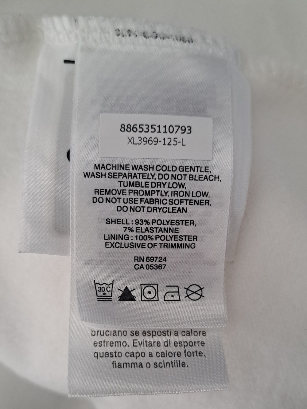 Columbia Women's Cream Softshell Jacket/Water Resistant. Size Large - Picture 8 of 9